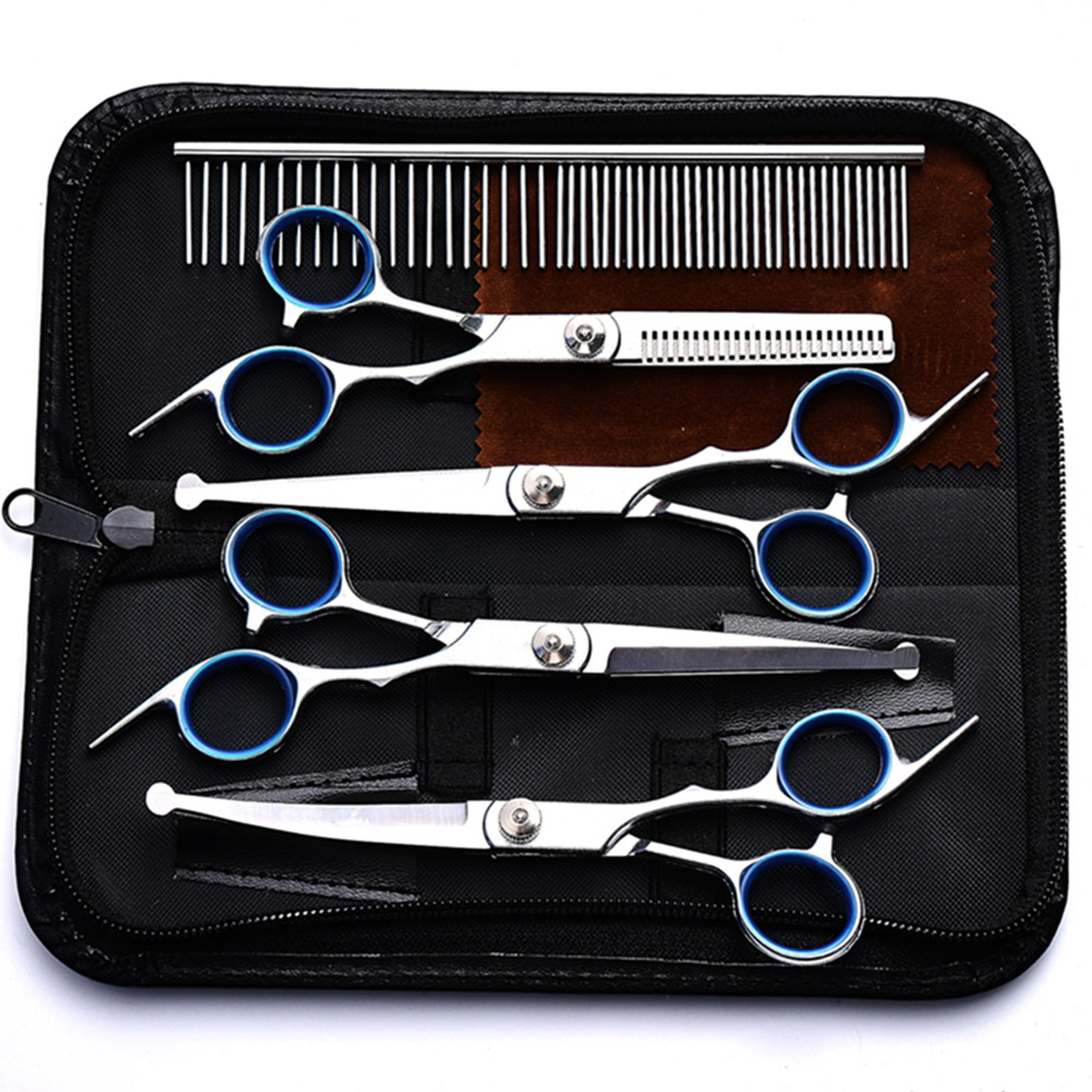 From Home Hair Care - Ensemble de ciseaux professionnels pour toilettage