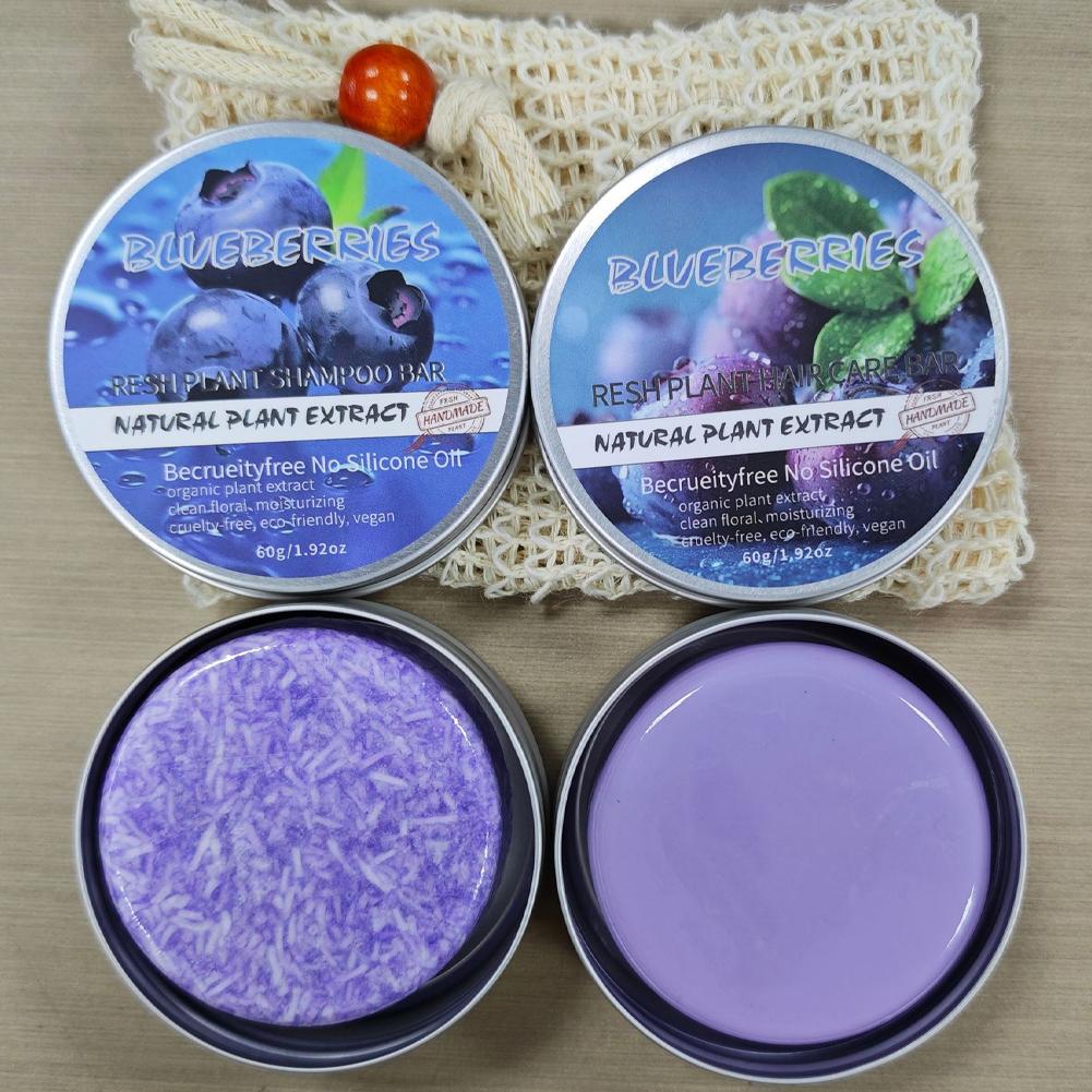 Hair Care Tonic - Savon Shampooing Solide Artisanal Myrtille pour