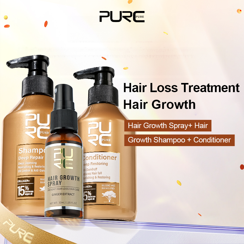 Hair Care Keratin Shampoo - PURC – shampoing à l'huile d'argan