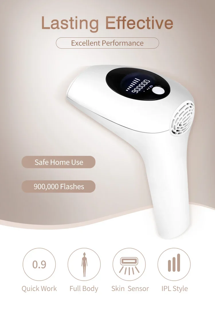 From Home Hair Care - Appareil d'épilation IPL 10-en-1 pour soins