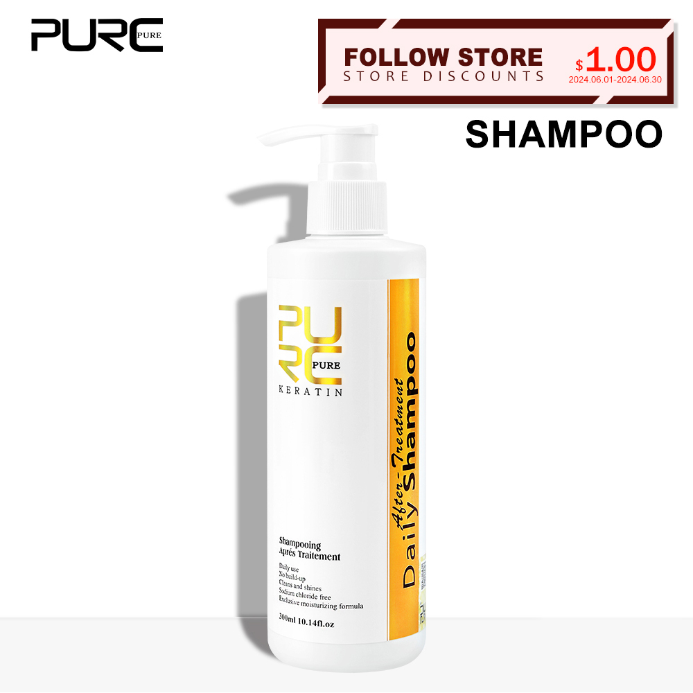 PURC Shampoing Quotidien Trait - Hair Care Keratin Shampoo avis et prix