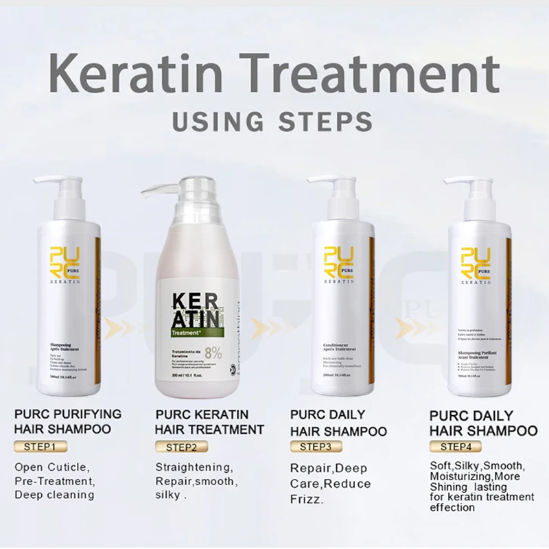 PURC Shampoing Quotidien Trait - Hair Care Keratin Shampoo avis et prix