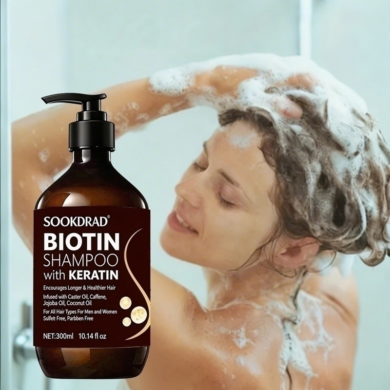 Shampoo capillaire à la biotin - Hair Care Keratin Shampoo avis et prix