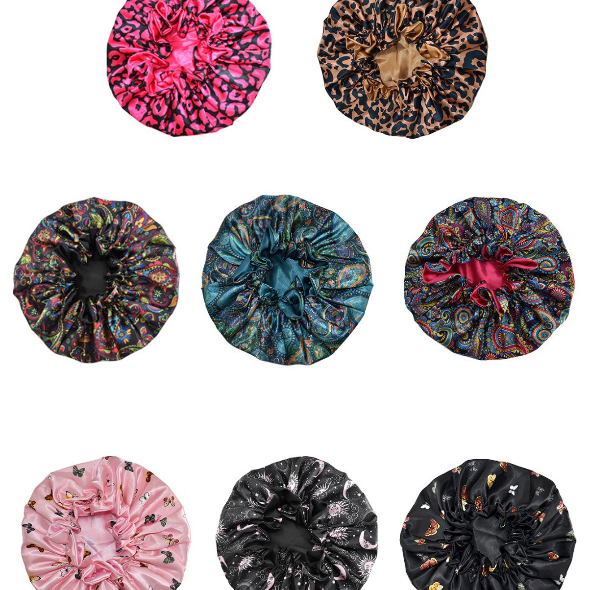 Bonnet de nuit en satin double - Hair Care Sunsilk avis et prix