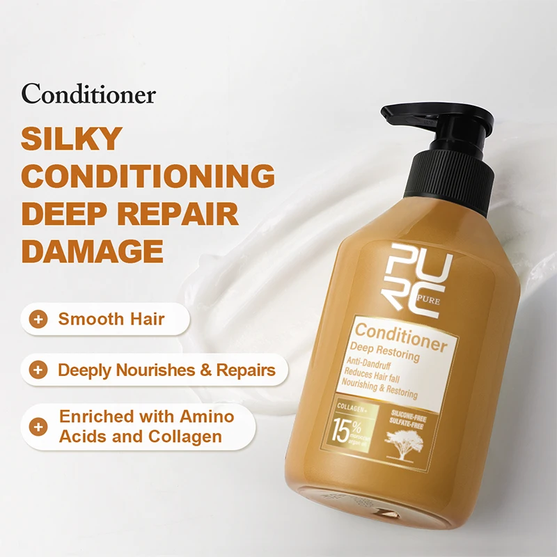 PURC – shampoing à l'huile d'a - Hair Care Keratin Shampoo avis et prix