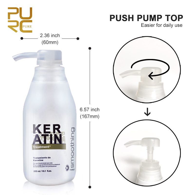PURC – traitement à la kératin - Hair Care Keratin Shampoo avis et prix