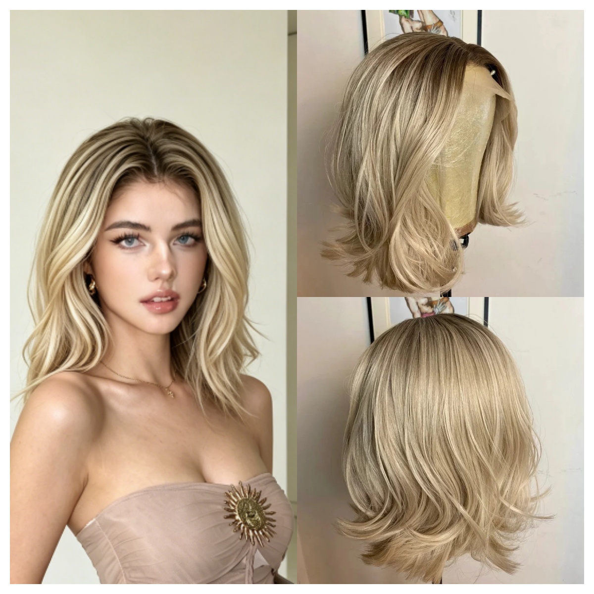 Perruque synthétique courte on - Hair Care Daily avis et prix