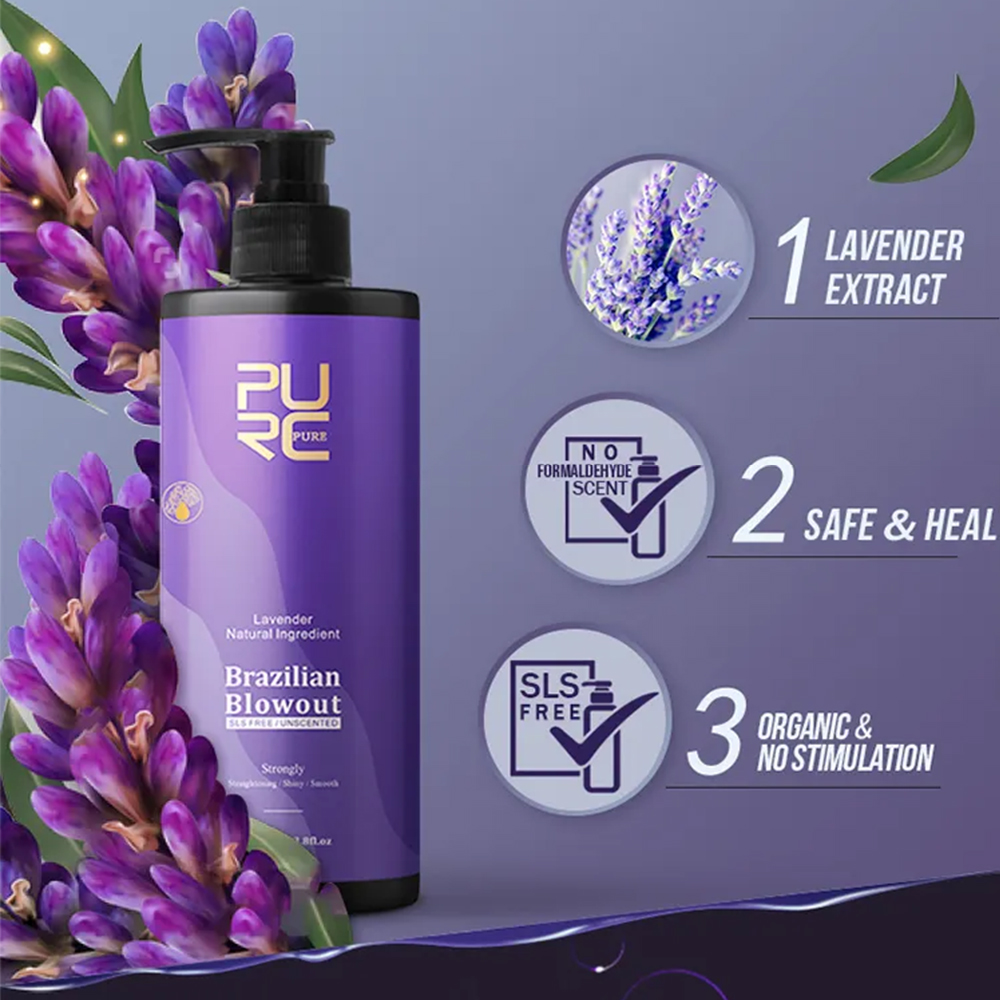 PURC lavande 12% traitement li - Hair Care Keratin Shampoo avis et prix